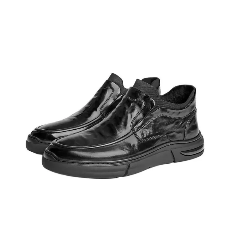 BELLE Casual Shoes Men's Black Unlined Innerwear-2