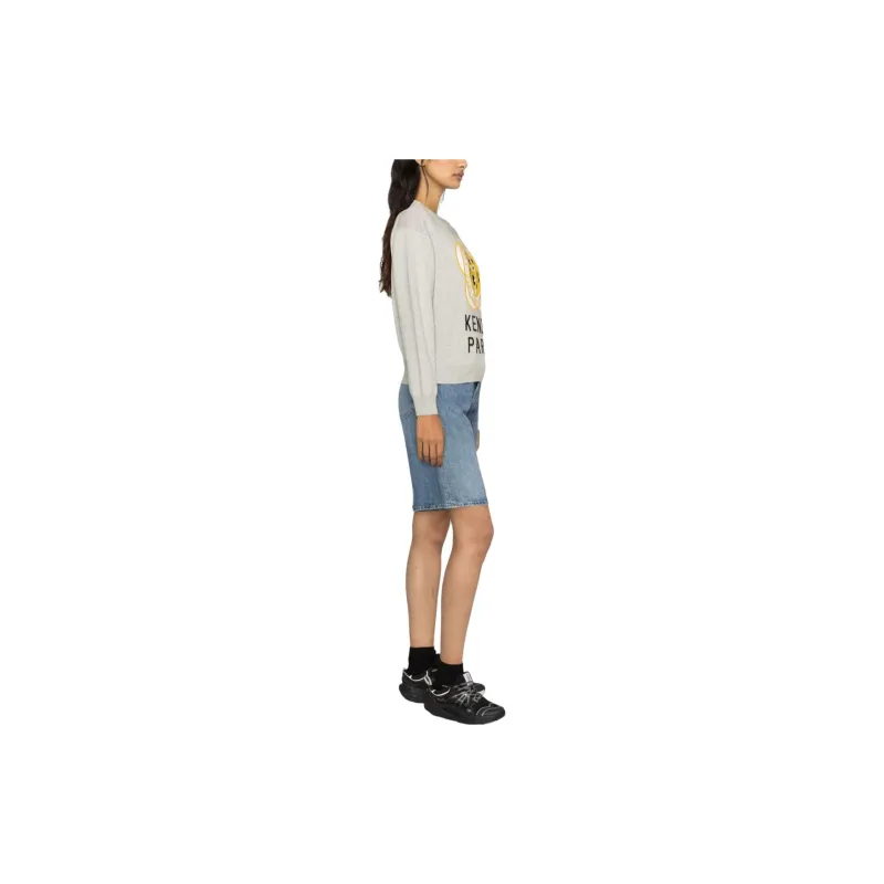KENZO Tiger Academy Logo Embroidered Jumper-5