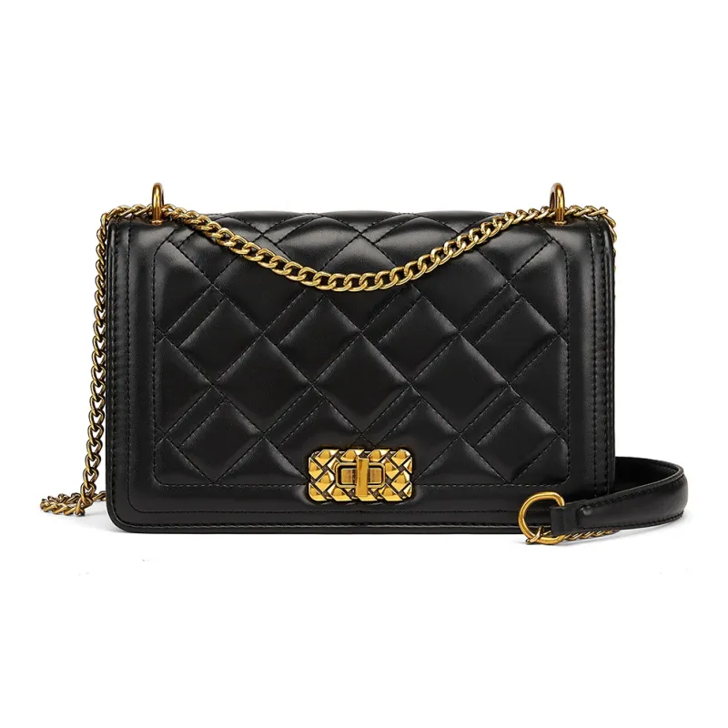 ST&SAT Synthetic Leather Underarm Shoulder Bag Women's Ecru/Pitch Black-8