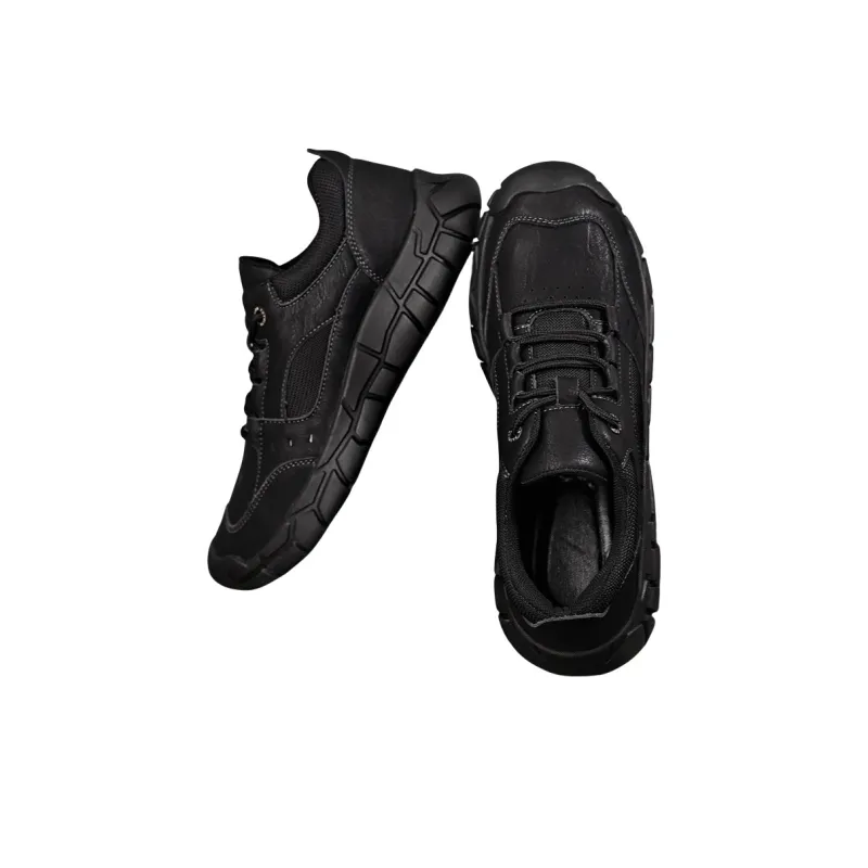 QIUTEXIONG Minimalist Style Versatile Athletic Shoes Wear-Resistant Low-Top Hiking/Trekking Shoes Men's-4