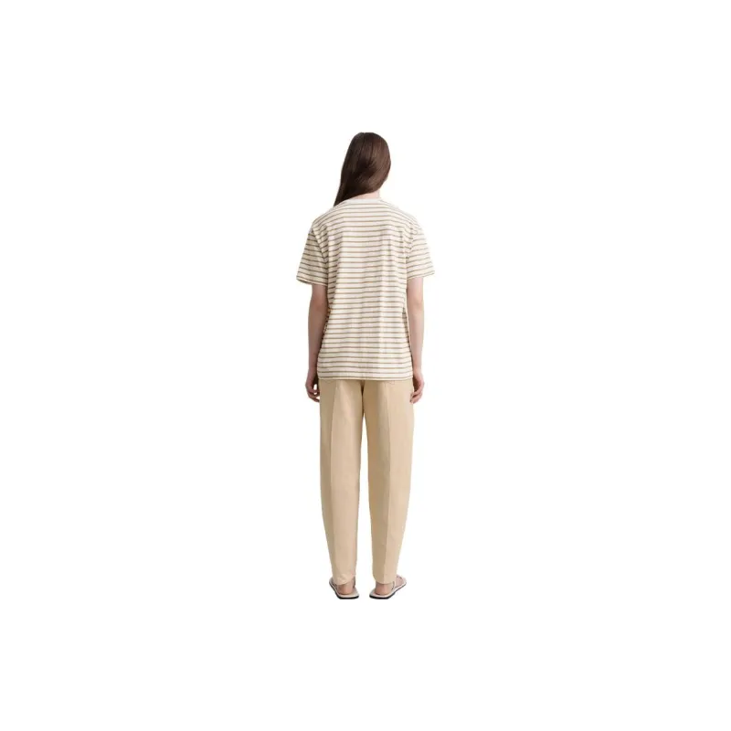 TOTEME Striped Cotton T-shirt-1