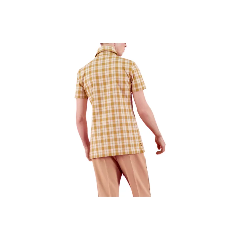 GUCCI X Adidas Check Cotton Shirt-2
