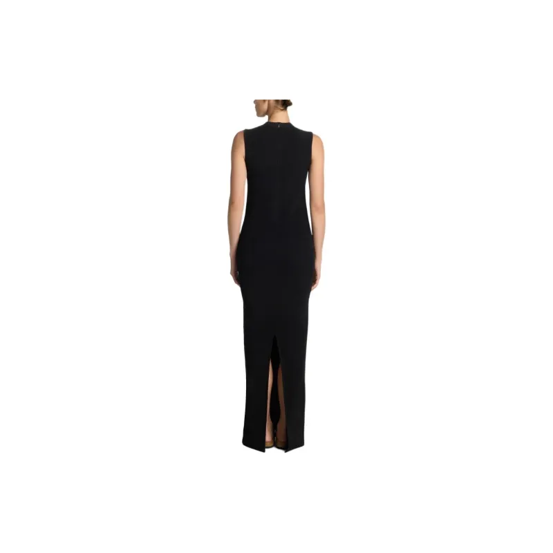 St. John SS24 Sleeveless Dress Women's Black-2