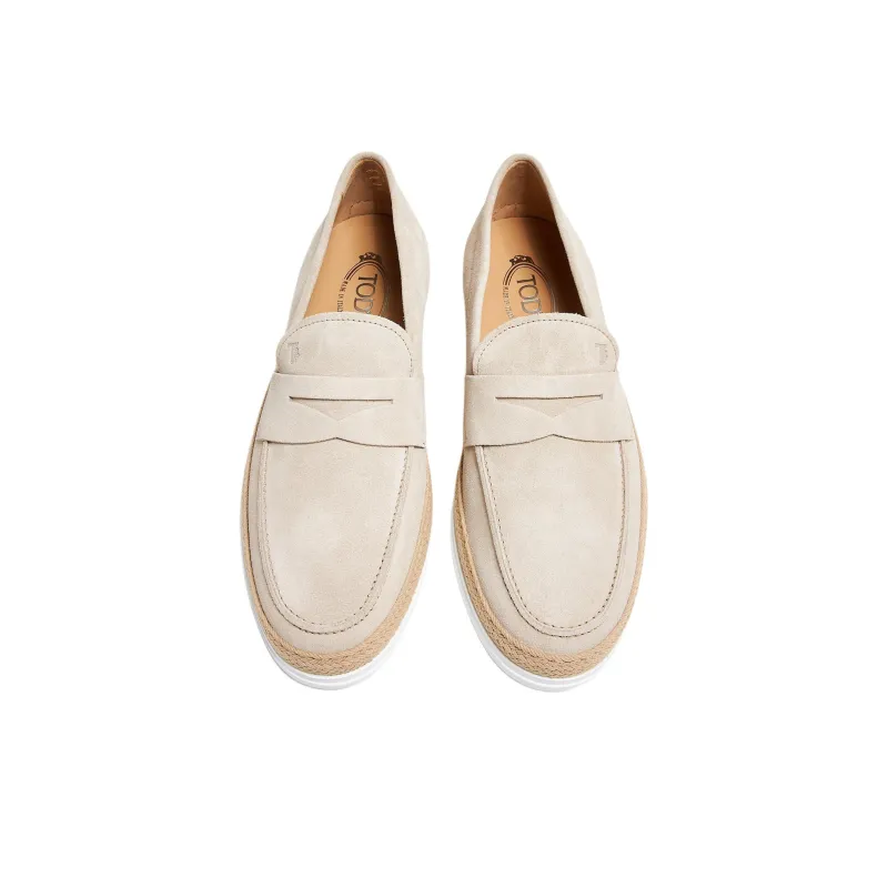 TOD'S Loafers Men Beige-3