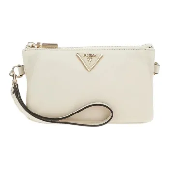 GUESS Nylon Shoulder Bag Crossbody Bag Mini Women's Cream