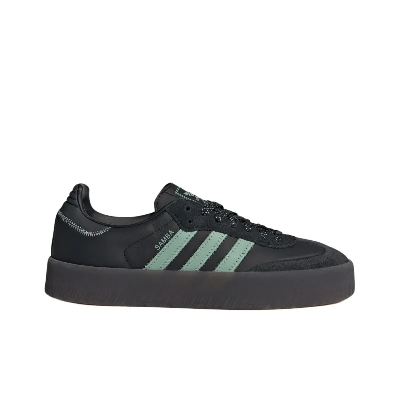 Adidas Sambae Core Black Haze Green Women's-1