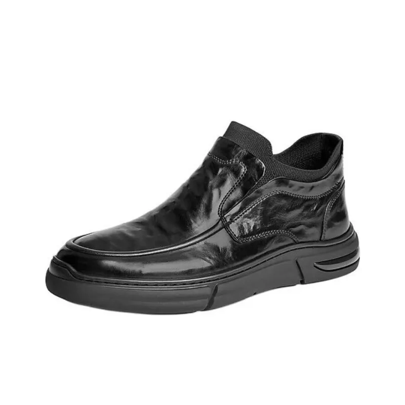 BELLE Casual Shoes Men's Black Unlined Innerwear-1