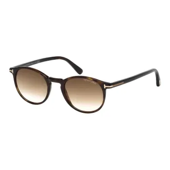 TOM FORD Andrea Round Frame Sunglasses