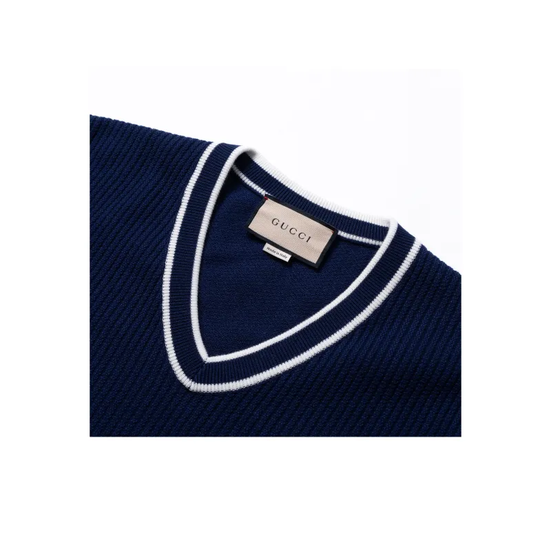 GUCCI Logo patch Cotton wool Sweatshirt-3