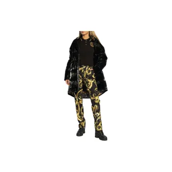 VERSACE JEANS COUTURE FW24 Puffer Jacket Women's Black