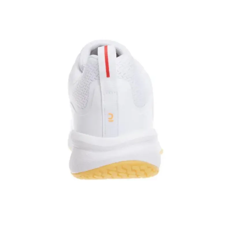 DECATHLON 530 Cushioning, Wear Resistant Low Top Badminton Shoes Men's White-2