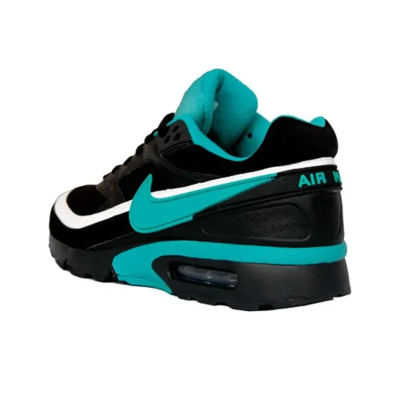 Nike Air Classic Bw Textile Black Emerald-2