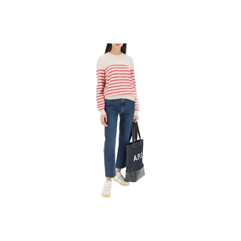 A.P.C Stripe Knitted Jumper-1