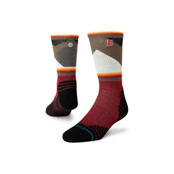 Stance Mid Calf Socks Unisex 1 Pack Red