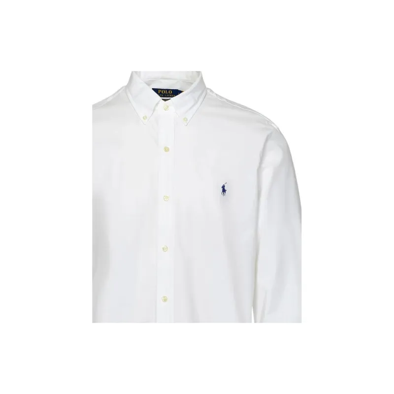 Polo Ralph Lauren Logo Embroidered Long Sleeved Shirt-7