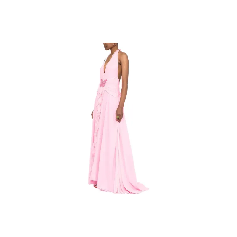 Blumarine Sleeveless Dresses Women's Pink-3