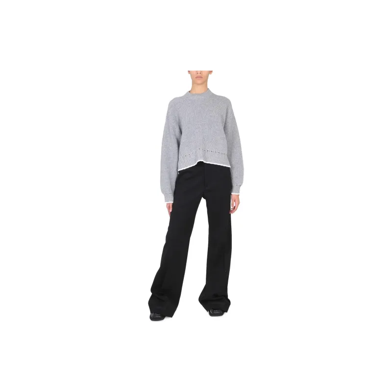 PROENZA SCHOULER Cut Out Crewneck Sweater-2