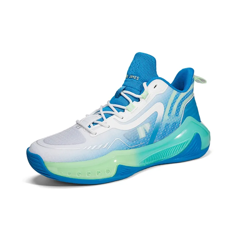 ANDEZHANMUSI Cushioning, Slip Resistant, Abrasion Resistant, Coverage, Support Low Top Basketball Shoes Unisex-1