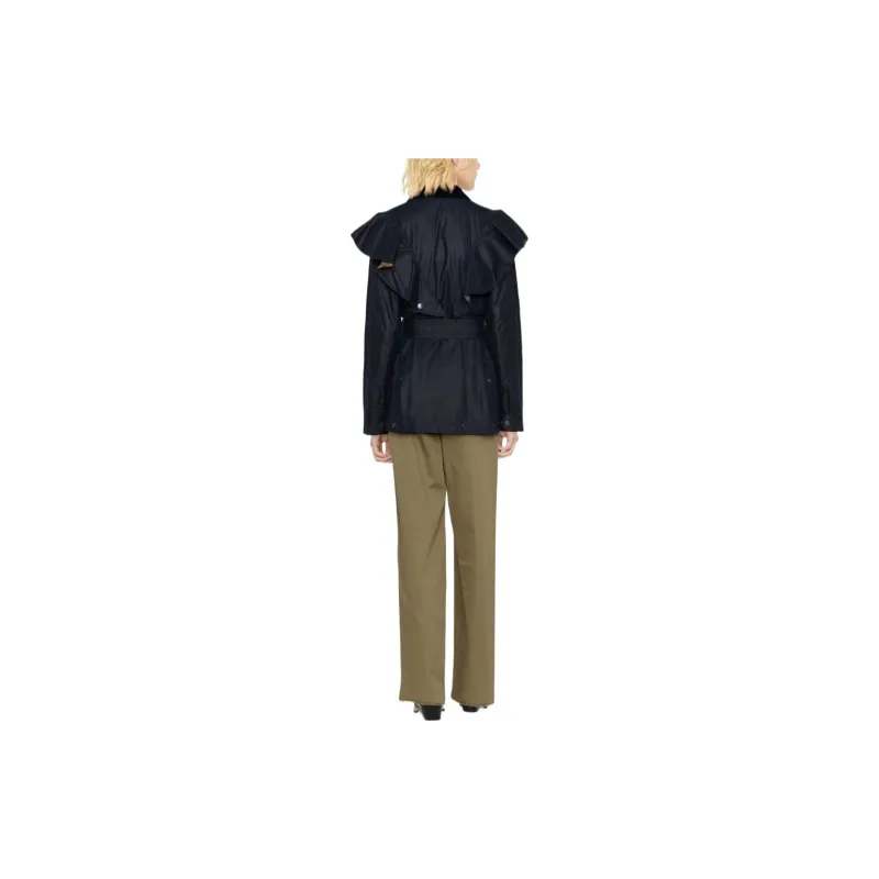Chloe x BARBOUR SS23 Jackets Coats Women's Midnight Blue-2