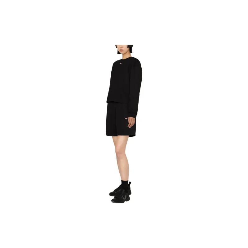 DIESEL Logo Embroidered Crewneck Sweatshirt-2