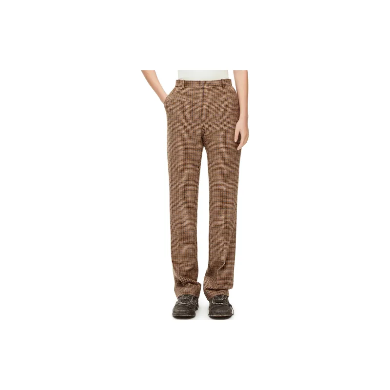 LOEWE x HAERDEYIDONGCHENGBAO SS23 Casual Pants Women's Brown-2