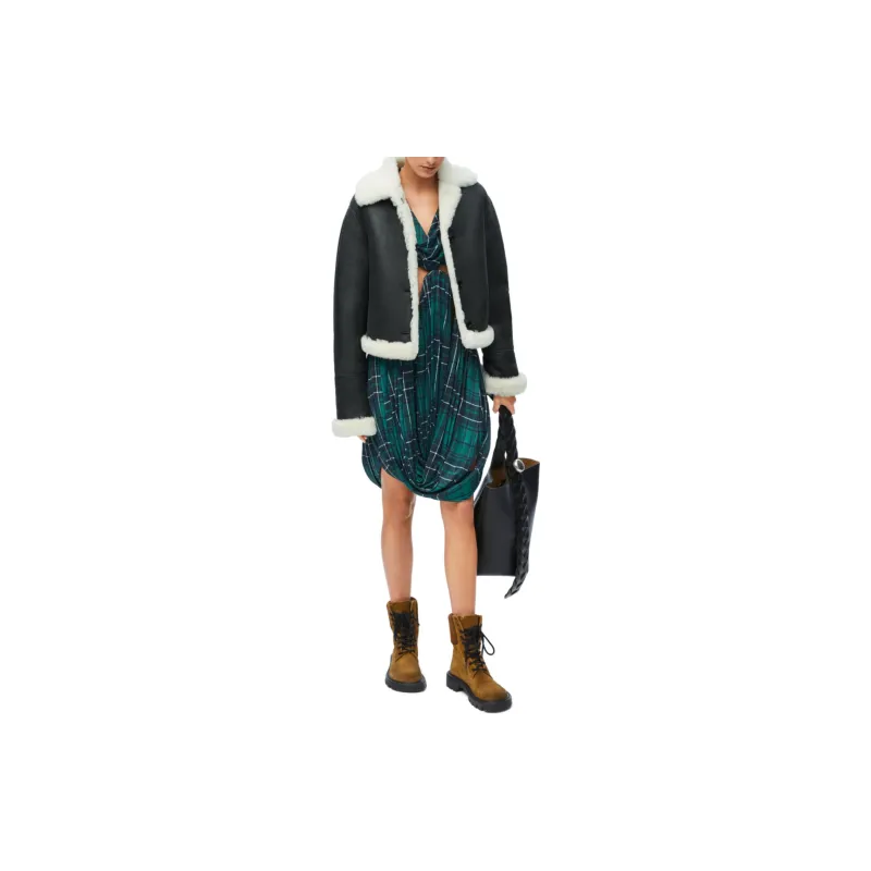 LOEWE Long Sleeved Button Up Jacket-1