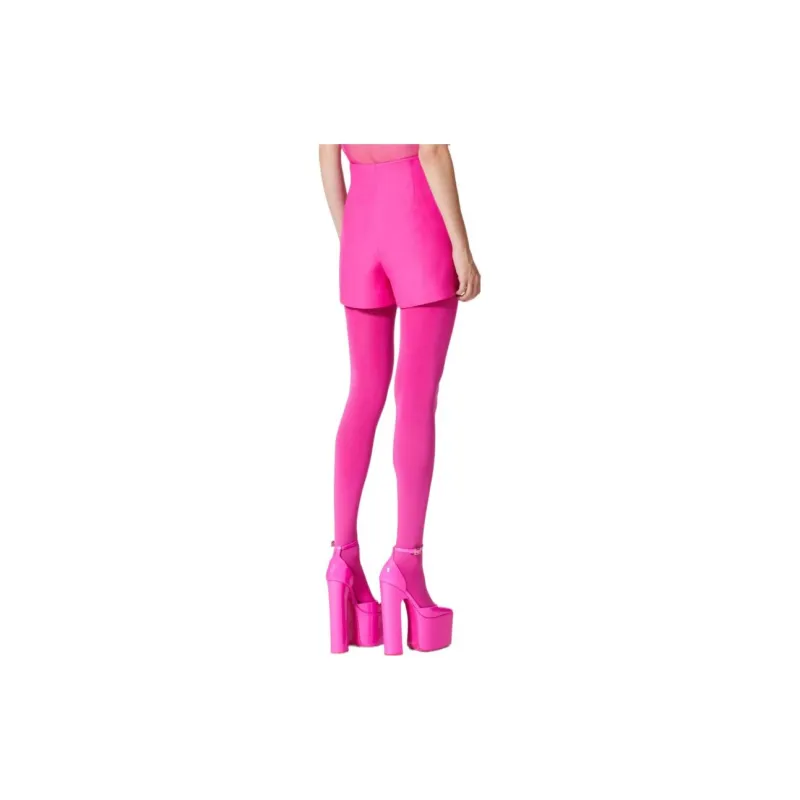 Valentino Casual Shorts Women's Rose Red-2