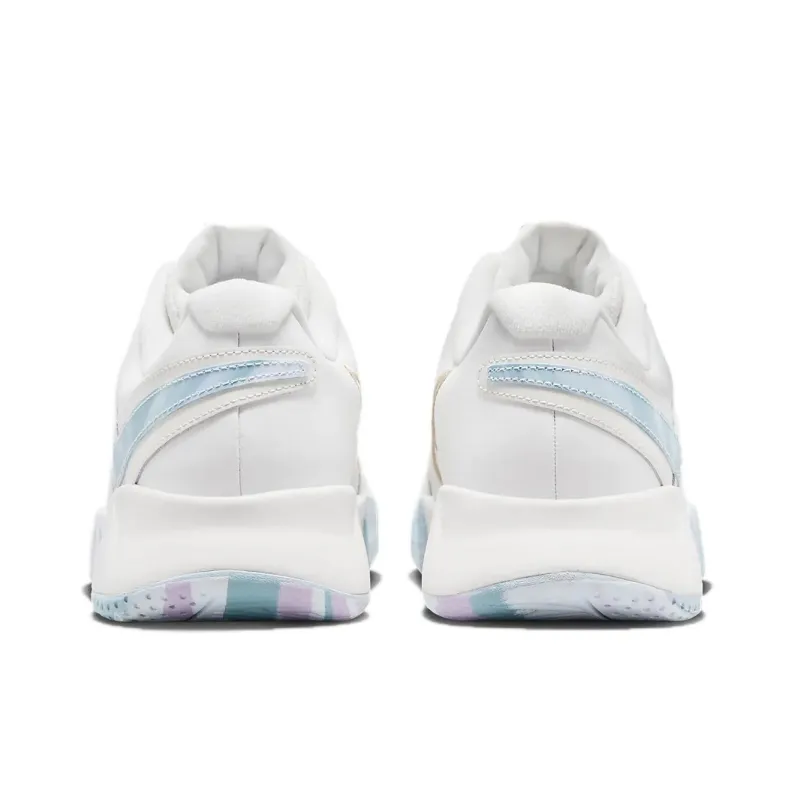 Nike Court Lite 4 Premium Leather Summit White Phantom Denim Turquoise Hemp-4