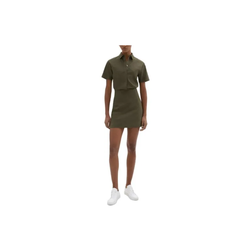 THEORY Short sleeved A line Dress-3