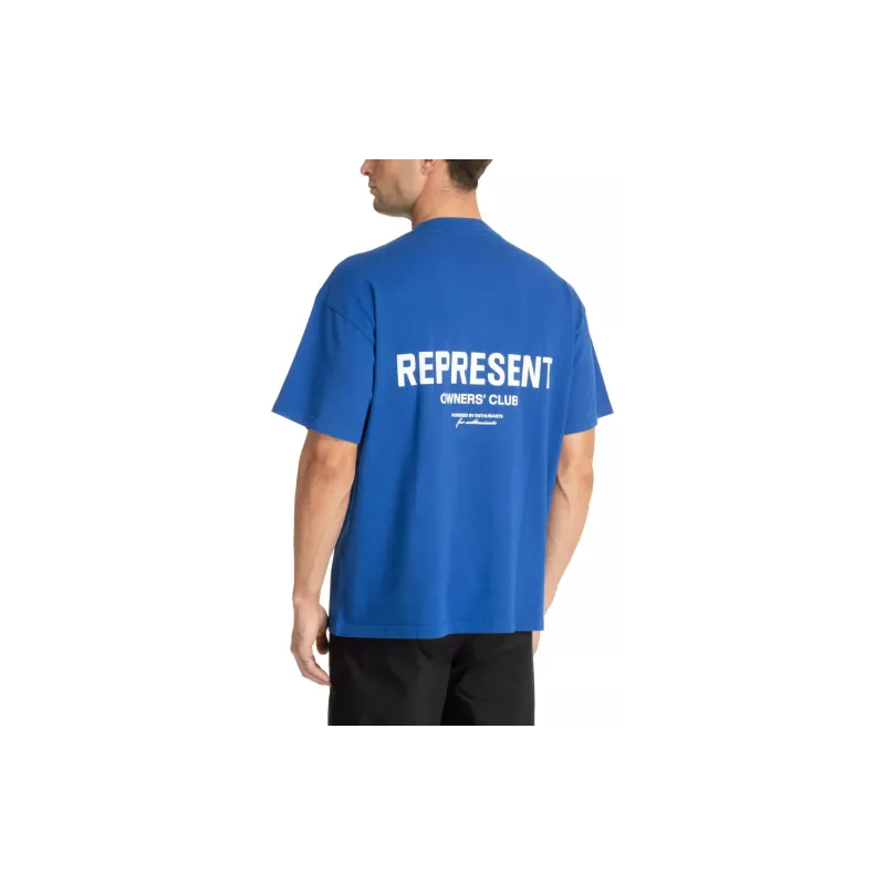 REPRESENT T-Shirts Men Blue-4