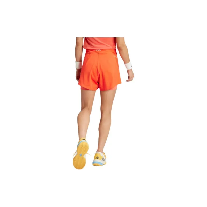 Adidas Casual Shorts Women's Orange-2