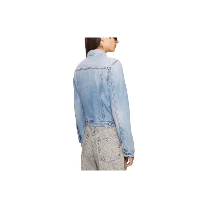 Acne Studios Cropped Denim Jacket-2