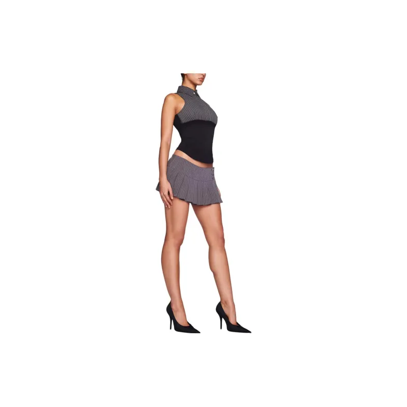 I.AM.GIA REMINI SKORT Casual Short Skirts Women's GREY/Gray-2