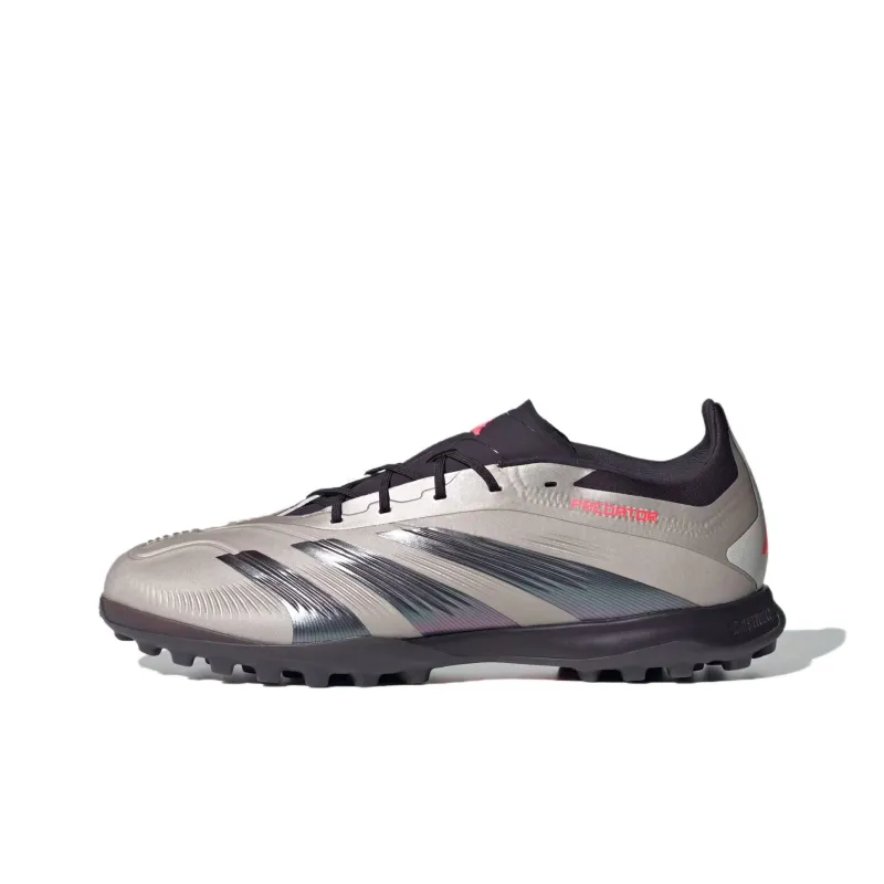 Adidas Predator Elite Turf Platinum Metallic Aurora Black Turbo-0