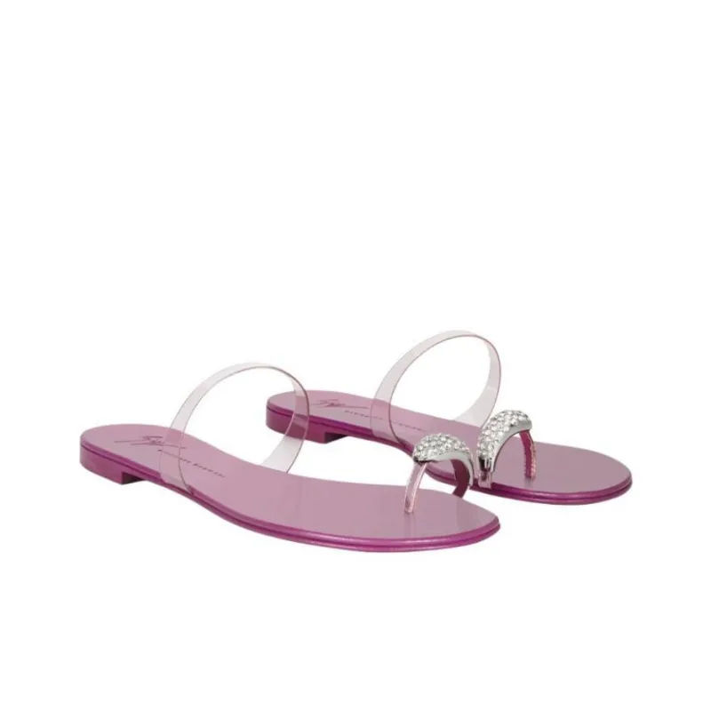 Giuseppe Zanotti/GZ Flip Flops Women's Pink-2