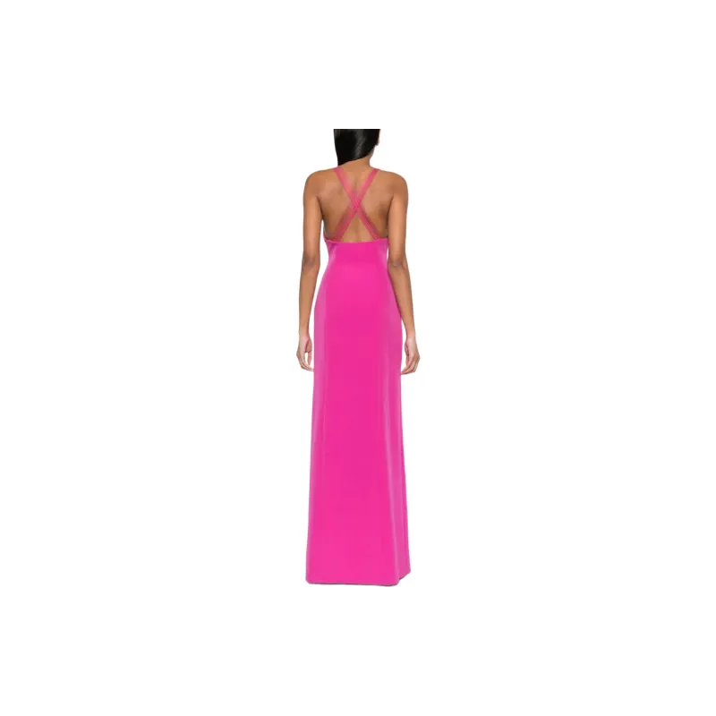Genny Panelled Sleeveless Maxi Dress-1