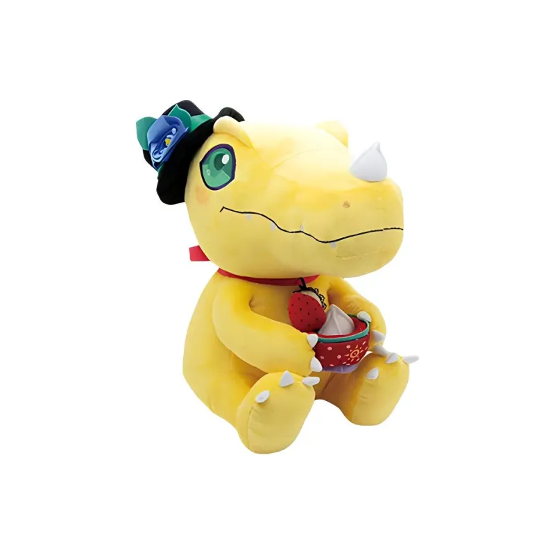 BANPRESTO Ichiban Kuji Digimon Fantasy Forest Collaboration Collection A Prize Agumon Dolls Plush Doll 40cm High-1