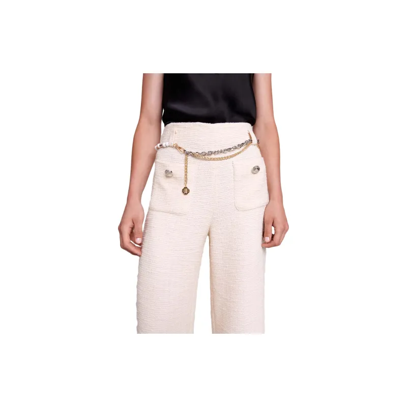 Maje Casual Pants Women's Natural-1