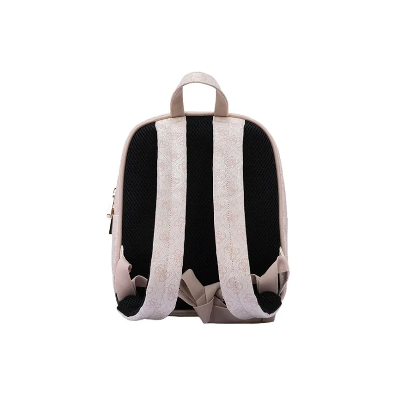 GUESS Synthetic Leather Backpack Regular Women's Pink-3