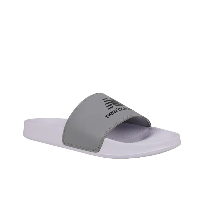 New Balance NB Noritake Rubber Sole Slip Resistant Abrasion Resistant Slide Slippers Unisex Gray-1