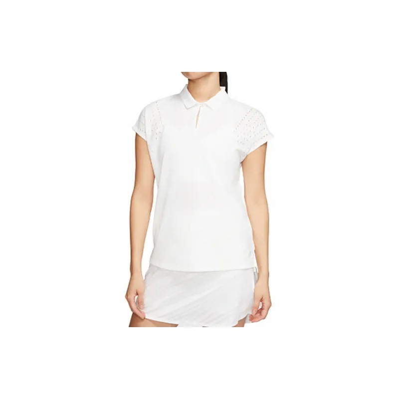 Nike Golf Fle Polo Shirt Women's White-2