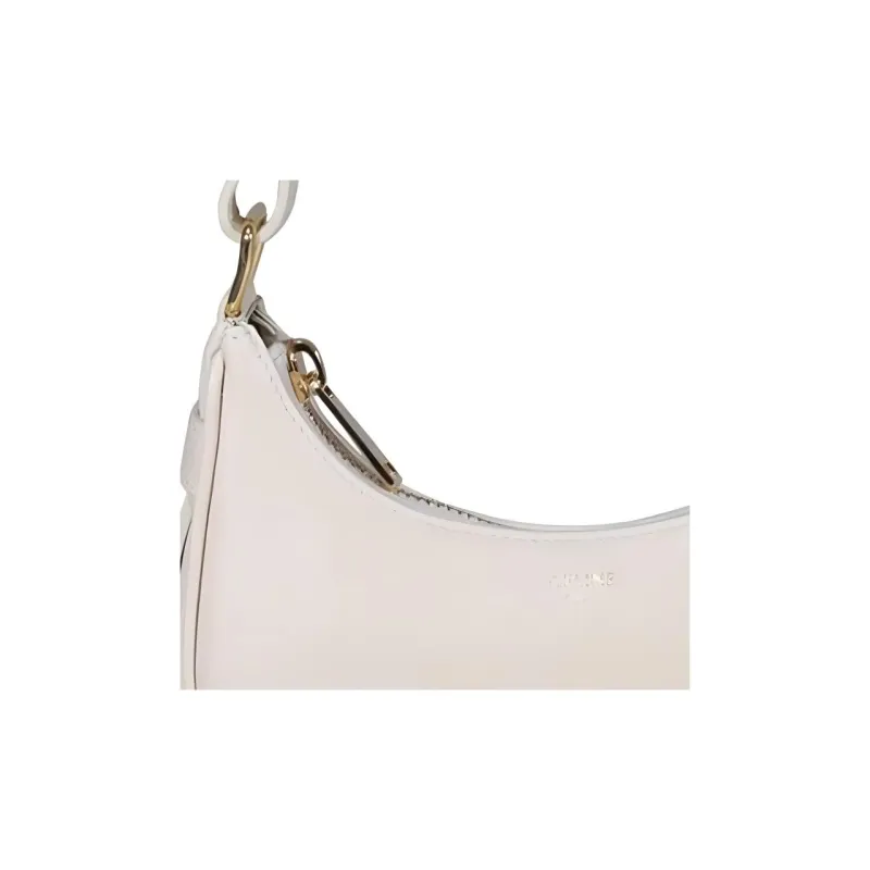 CELINE AVA Smooth Cow Leather Handbag, Shoulder Bag, Handbag, Shoulder Bag Mini Women's White-2
