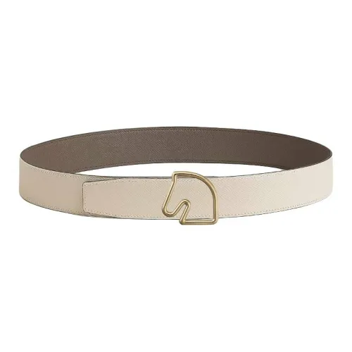 HERMES Leather Belts Unisex