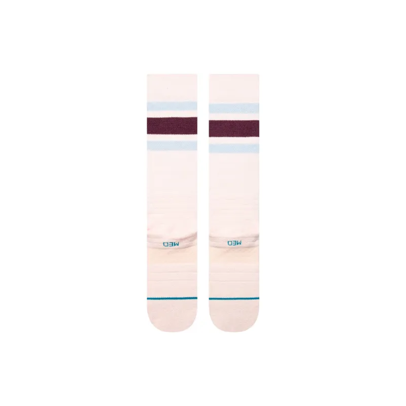 Stance Knee High Socks Unisex 1 Pack Light Pink Red-2