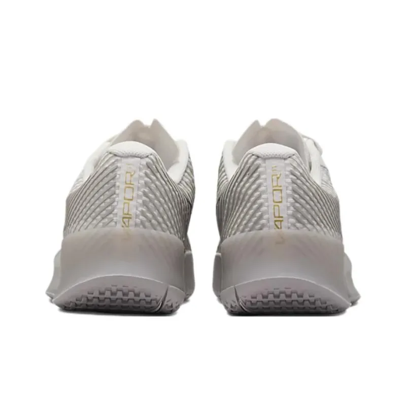 Nike Court Vapor 11 Hc Premium Phantom College Grey Metallic Gold Metallic Silver-4