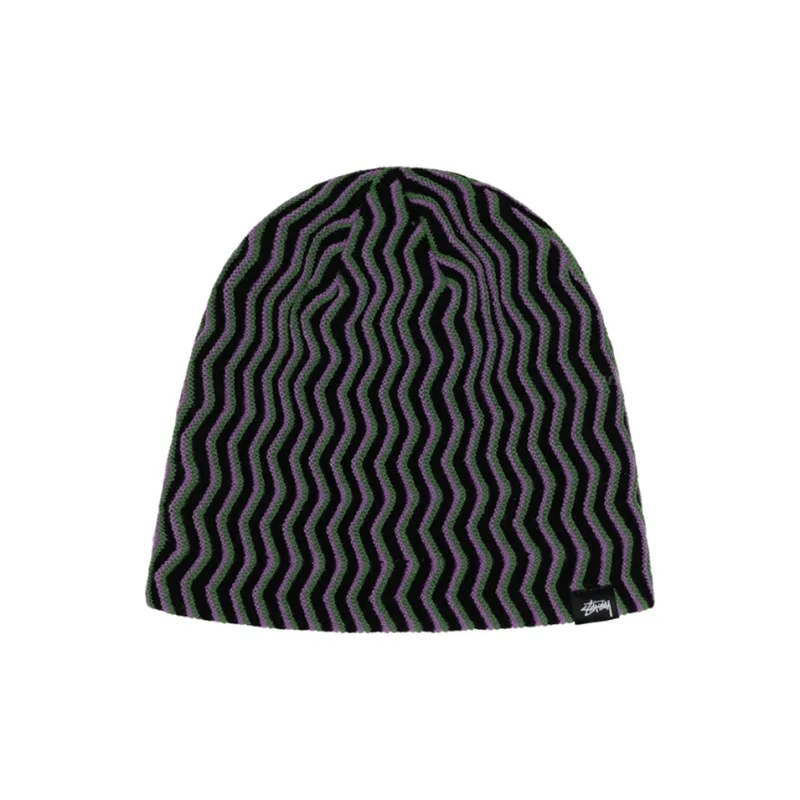 Stussy Skullcap Crinkle Stitch-1