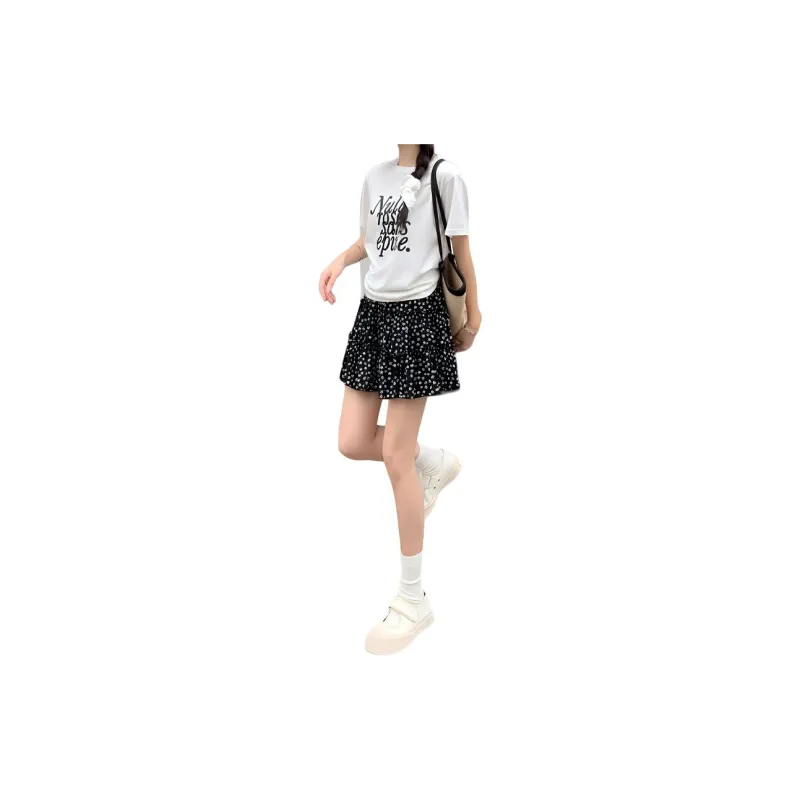 ETSE Casual Short Skirts Women's-5