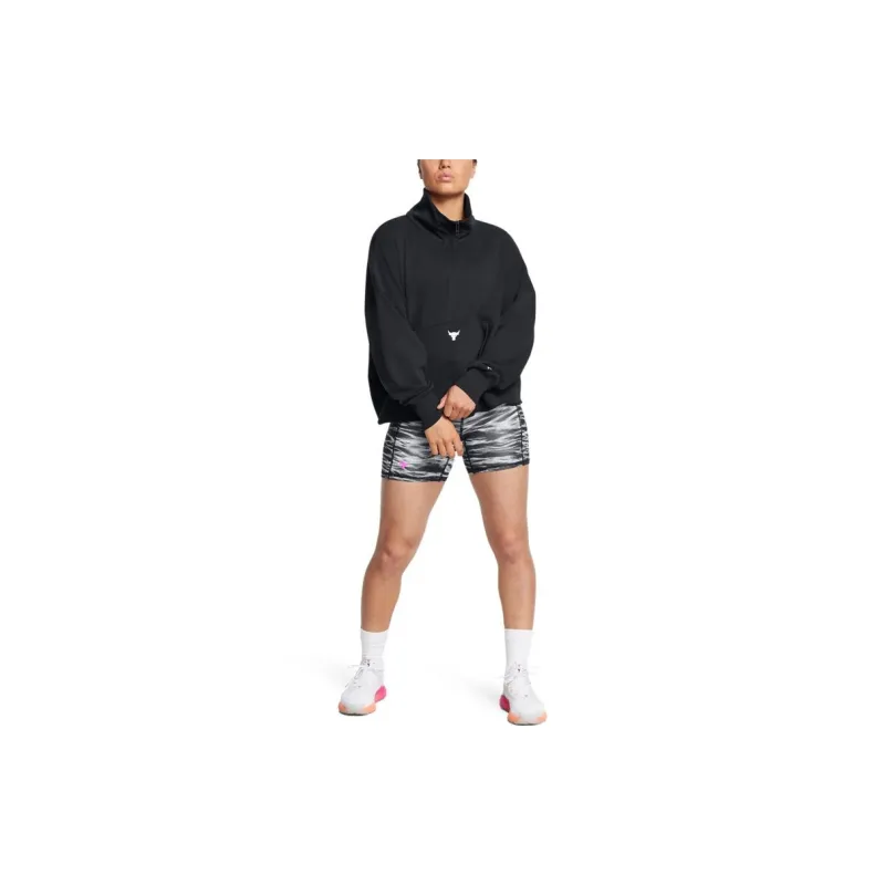Under Armour Project Rock Sweatshirt Women's Black-4