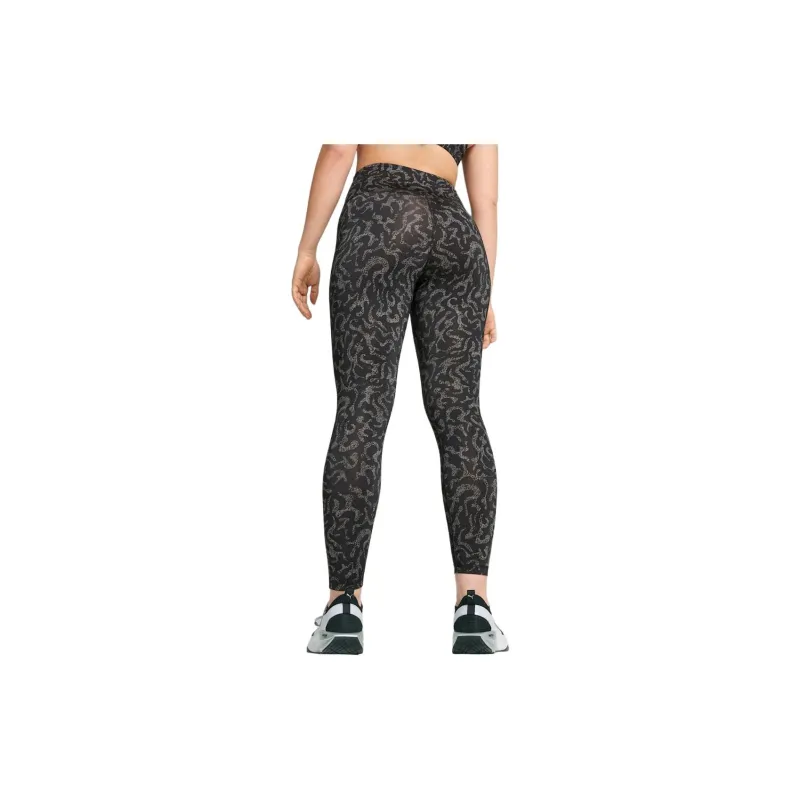 PUMA TRAIN Fave Women's High Waisted 7/8 Training Tights Athletic Trousers Women's Black Coral-3