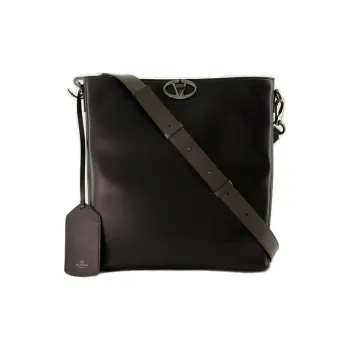Valentino VLogo Locker Strapped Shoulder Bag